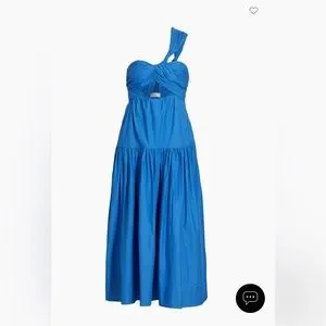 knee length dresses for ladies Genevieve Square Neck Sleeveless Midi Dress – Draper James main image 0